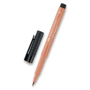 Popisovač Faber-Castell Pitt Artist Pen Brush - hnedé a metalické 189